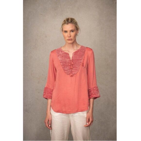 Souk Indigo 'Fez' Blouse - Picture 1 of 13